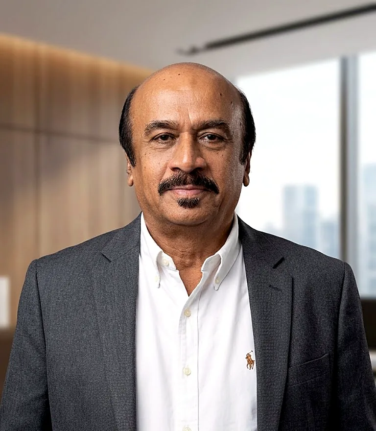 Portrait of R. R. Manek, founder of BuildIQ